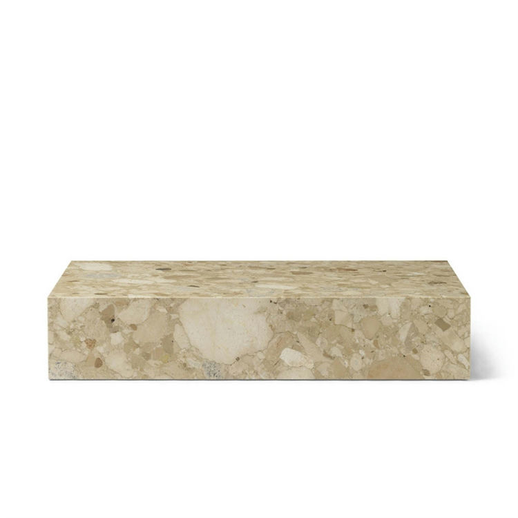 Audo Plinth Marmorbord Sand Kunis Breccia Marble Grand