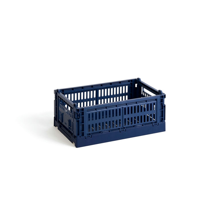 HAY Colour Crate Small Dark Blue