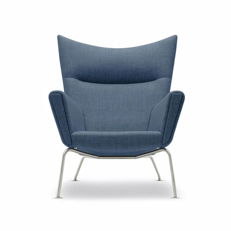 Carl Hansen & Søn CH445 Wing Chair Mood 4102 (Mørkeblå)