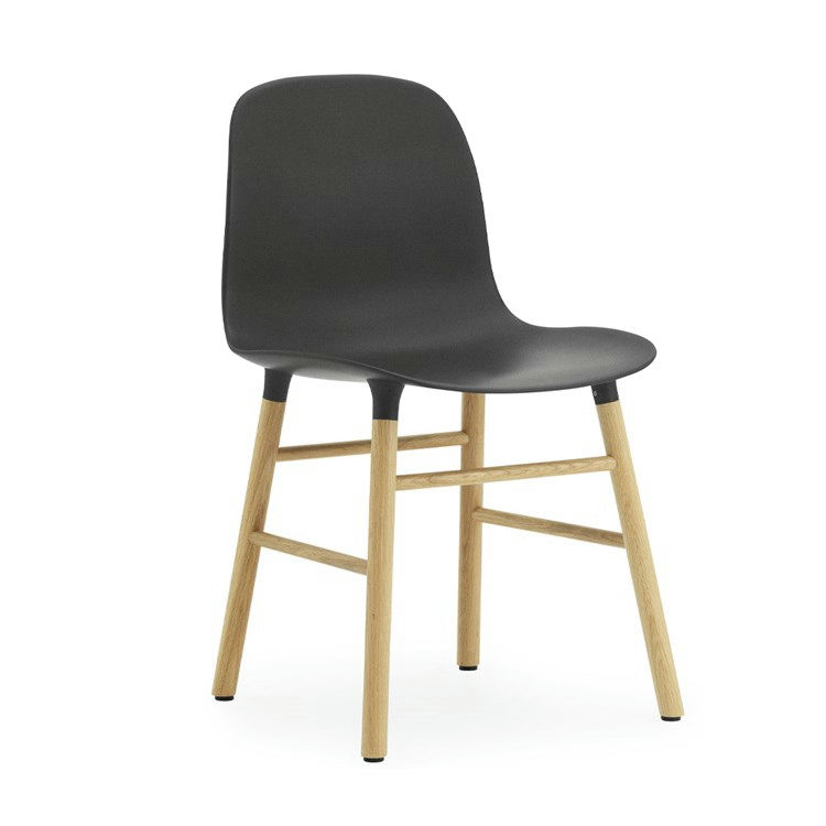 Normann Copenhagen Form Spisebordsstol Oak Black