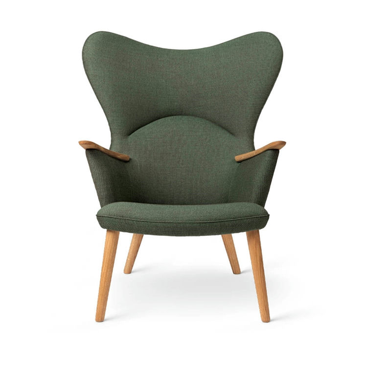 Carl Hansen & Søn CH78 Mama Bear Lænestol Passion Olieret Egetræ Passion 3101 (Grøn)