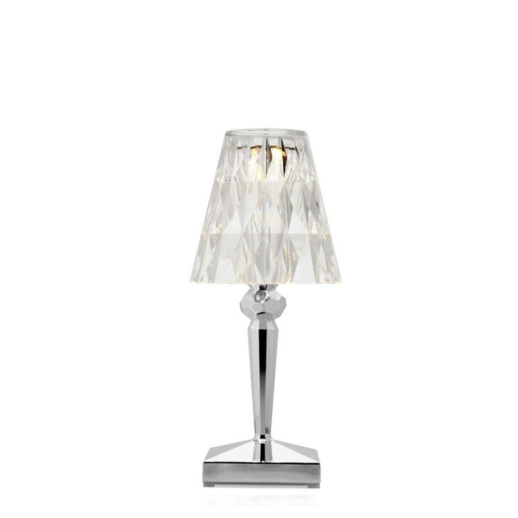 Kartell Battery Bordlampe Chrome