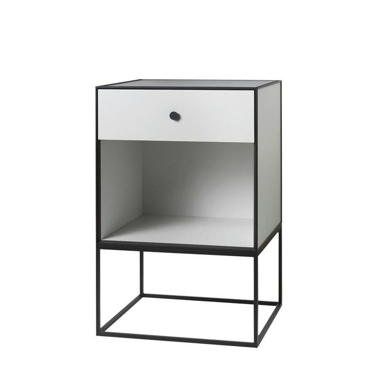 Audo Frame Sideboard 49 Light Grey En Skuffe