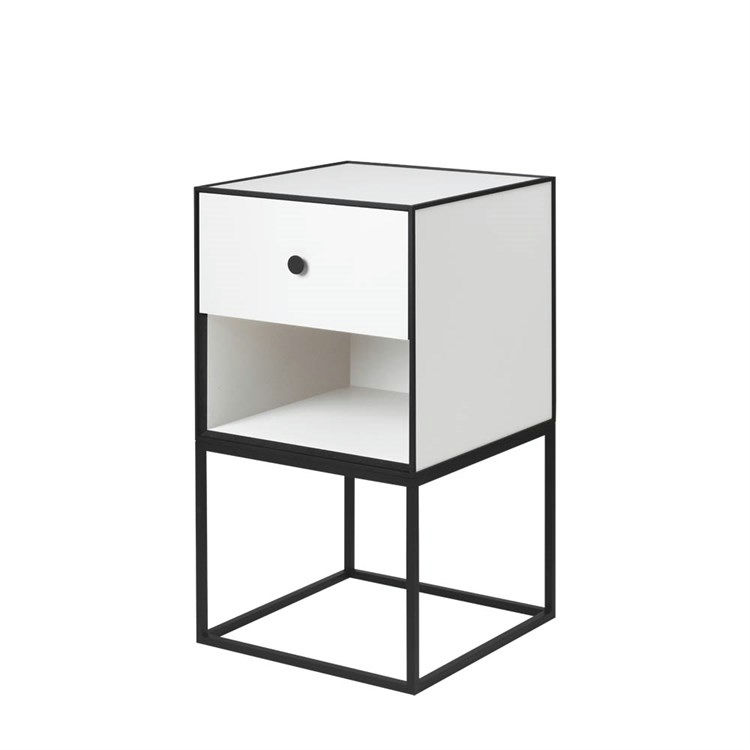 Audo Frame Sideboard 35 White En Skuffe