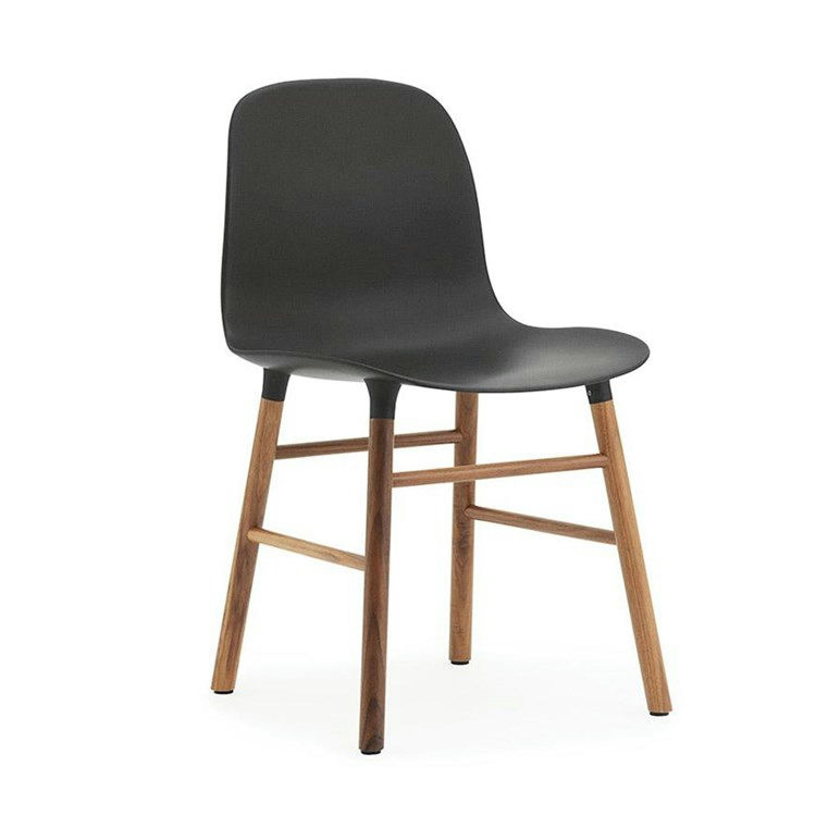 Normann Copenhagen Form Spisebordsstol Walnut Black