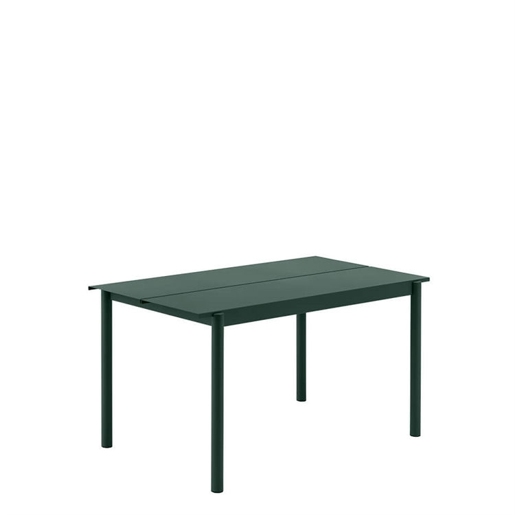 Muuto Havebord Linear Steel Dark Green 140x75 cm