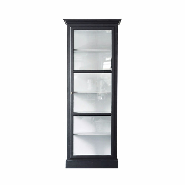 Lindebjerg Design Vitrine Skabe V1 Anthracite