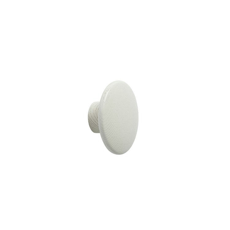 Muuto the Dots Wood Knager Off White Ø6,5 cm