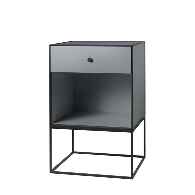 Audo Frame Sideboard 49 Dark Grey En Skuffe