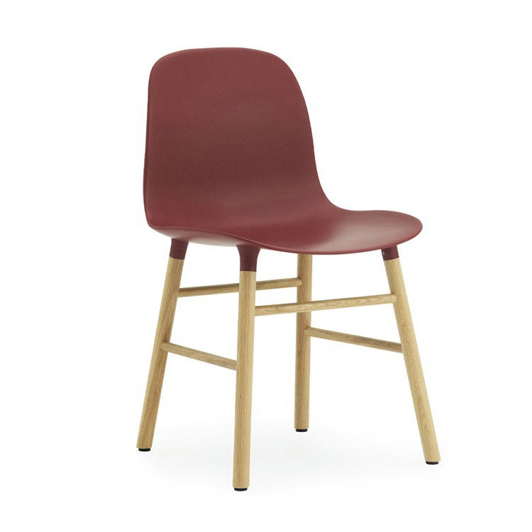 Normann Copenhagen Form Spisebordsstol Oak Red