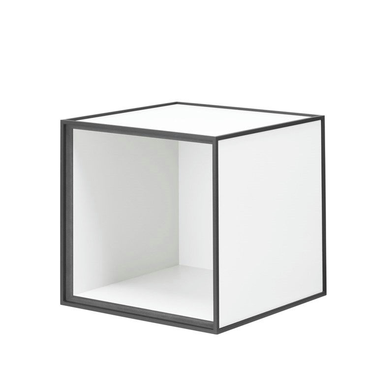 Audo Frame Reol White 28x28x28 cm