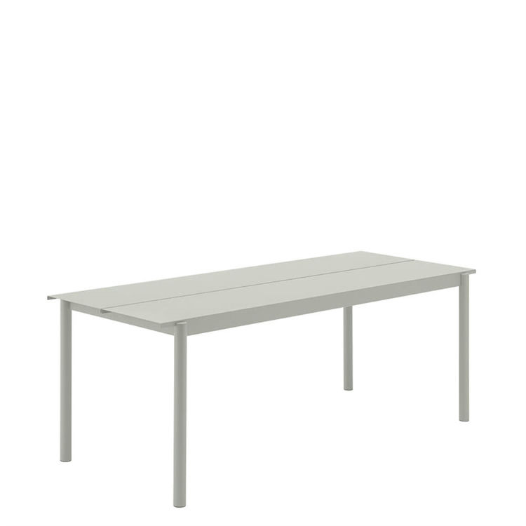 Muuto Havebord Linear Steel Grey 200x75 cm