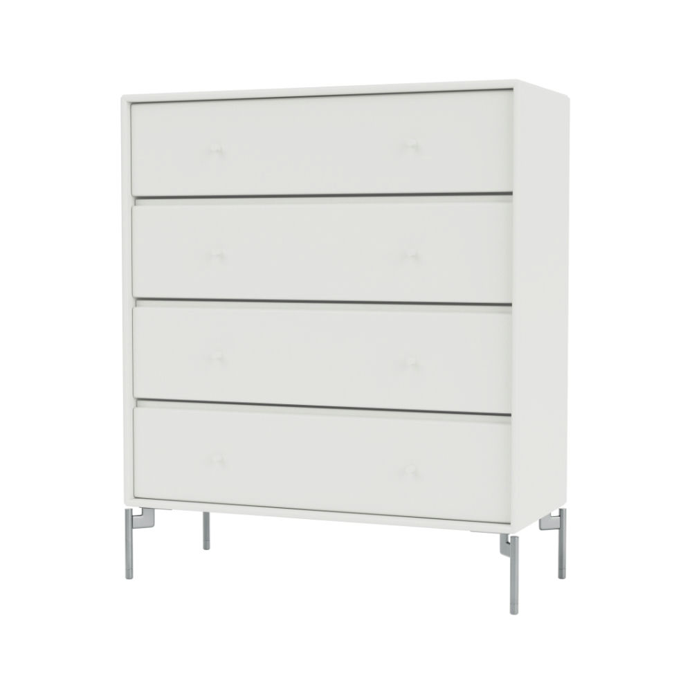 Montana Kommode Modul 1125 Dybde 38 cm Ben - Matt Chrome White 01