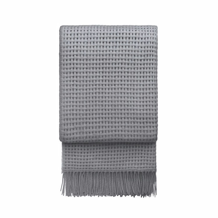 Elvang Basket Plaid Light Grey