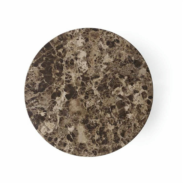 Audo Androgyne Sidebord Marmortop Emperador Marble