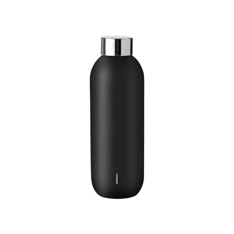 Stelton Keep Cool Flaske 0.6 l. Black