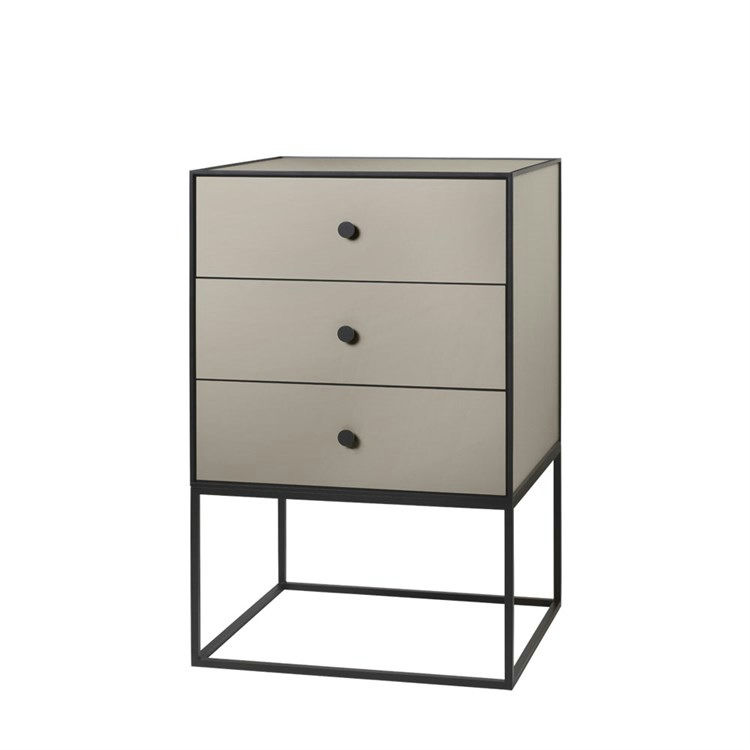 Audo Frame Sideboard 49 SAND Tre Skuffer