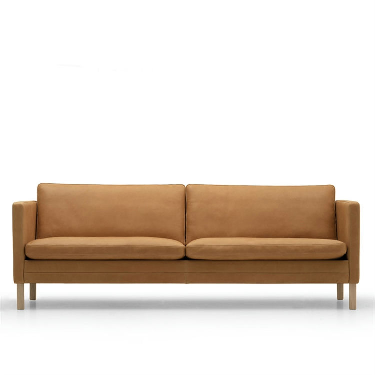 Mogens Hansen MH2614 Sofa Læder Natur/Sæbebehandlet Eg (Frej 05)