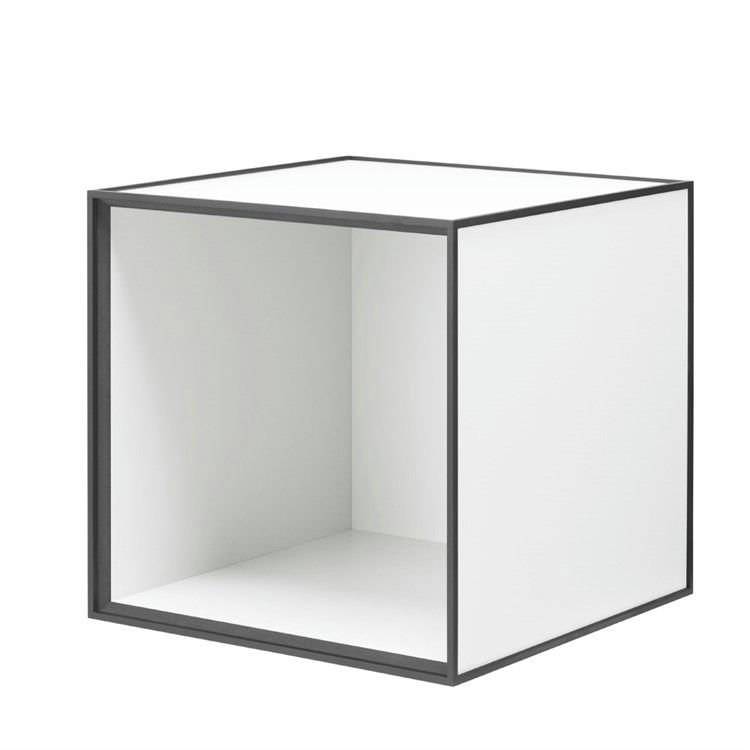 Audo Frame Reol White 35x35x35 cm