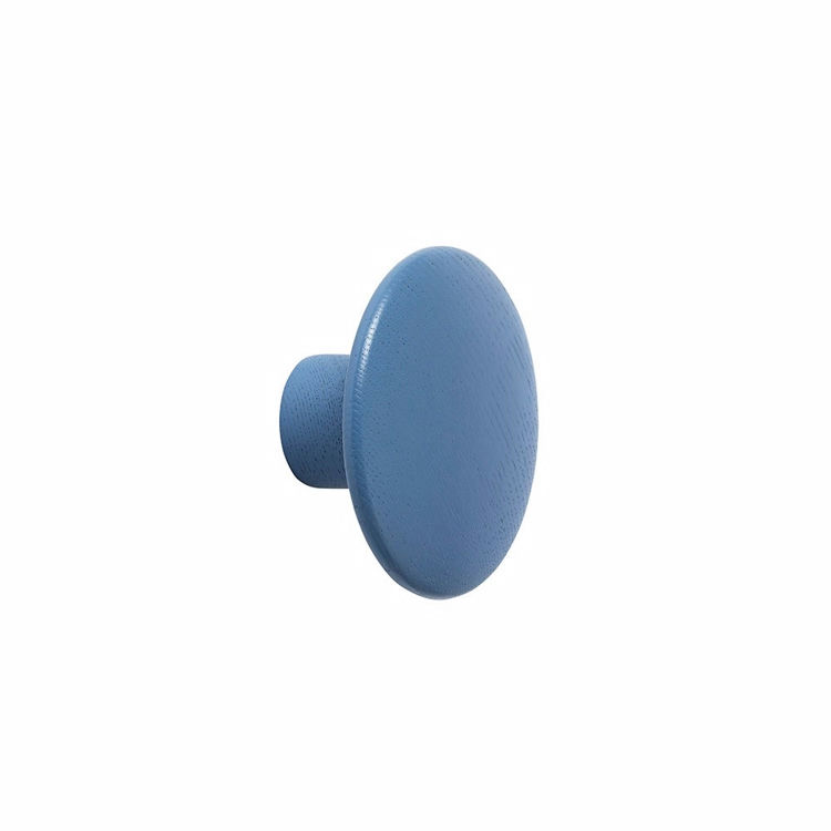 Muuto the Dots Wood Knager Pale Blue Ø9 cm