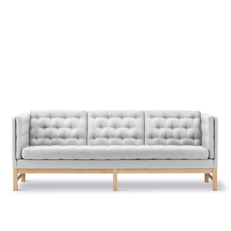 Erik Jørgensen EJ315-3 Sofa Luce Sæbe Eg/Lysegrå (Luce 003)